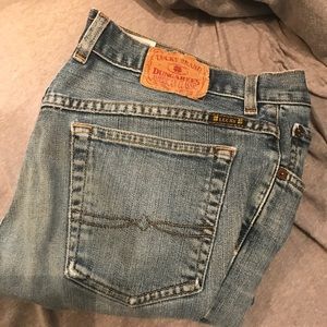 LUCKY BRAND dungarees jeans. Size 12/31.